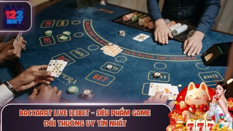 Baccarat Live 123Bet - Siêu Phẩm Game Đổi Thưởng Uy Tín Nhất 1 Baccarat Live 123Bet
