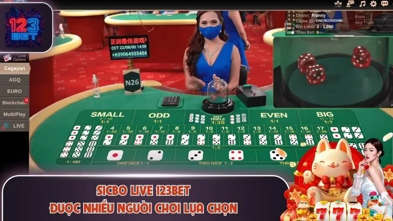 Sicbo Live 123Bet - Siêu Phẩm Giải Trí Hot Nhất Tại Nền Tảng 2 Sicbo Live 123Bet được nhiều người chơi lựa chọn